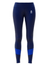 Pair of blue leggings for training and exercise. Ladies fit.